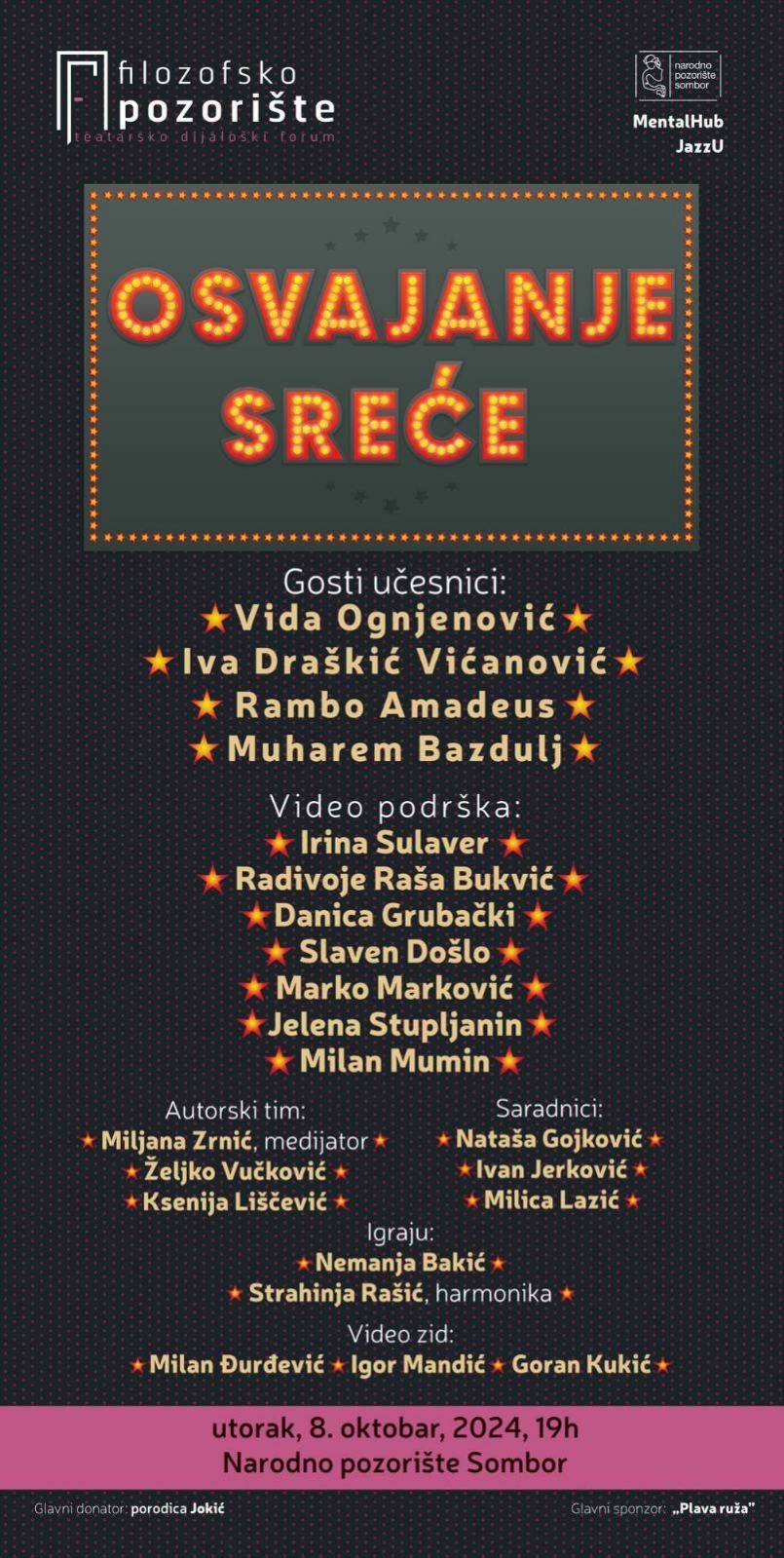 Plakat događaja Osvajanje sreće